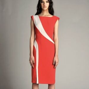 RACHEL ROY RED DRESS‎ Size 8 Sleeveless Sheath New